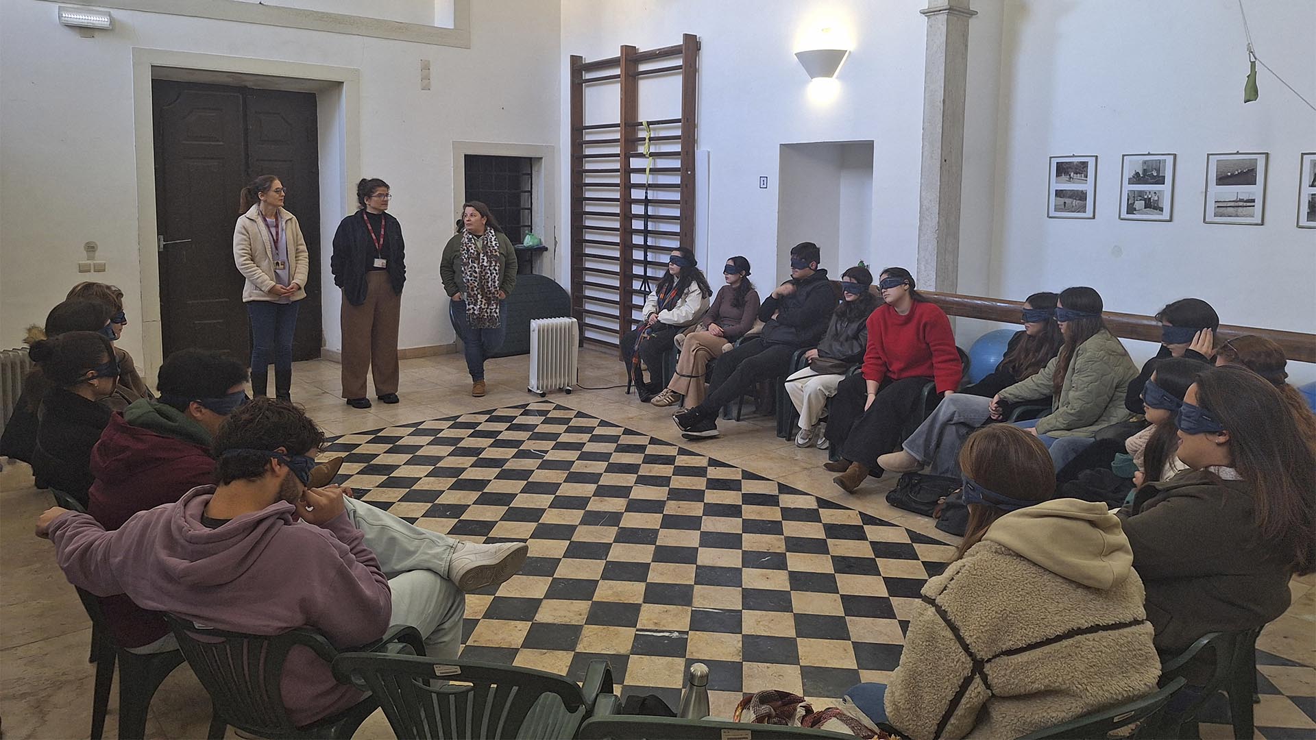 Aula de Terapia Ocupacional no Centro de Reabilitação Nossa Senhora dos Anjos