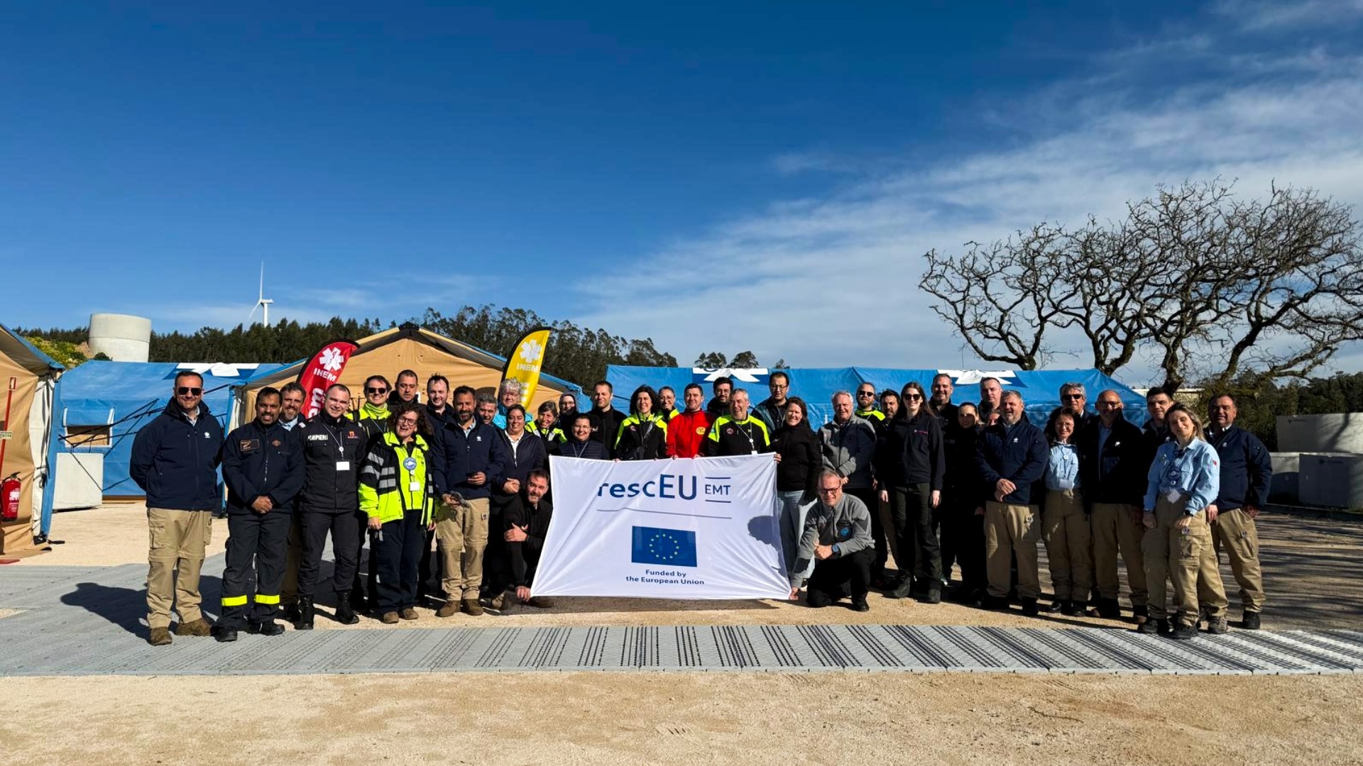 Docentes concluem formação “Train the Trainers” no âmbito do projeto europeu RescEU